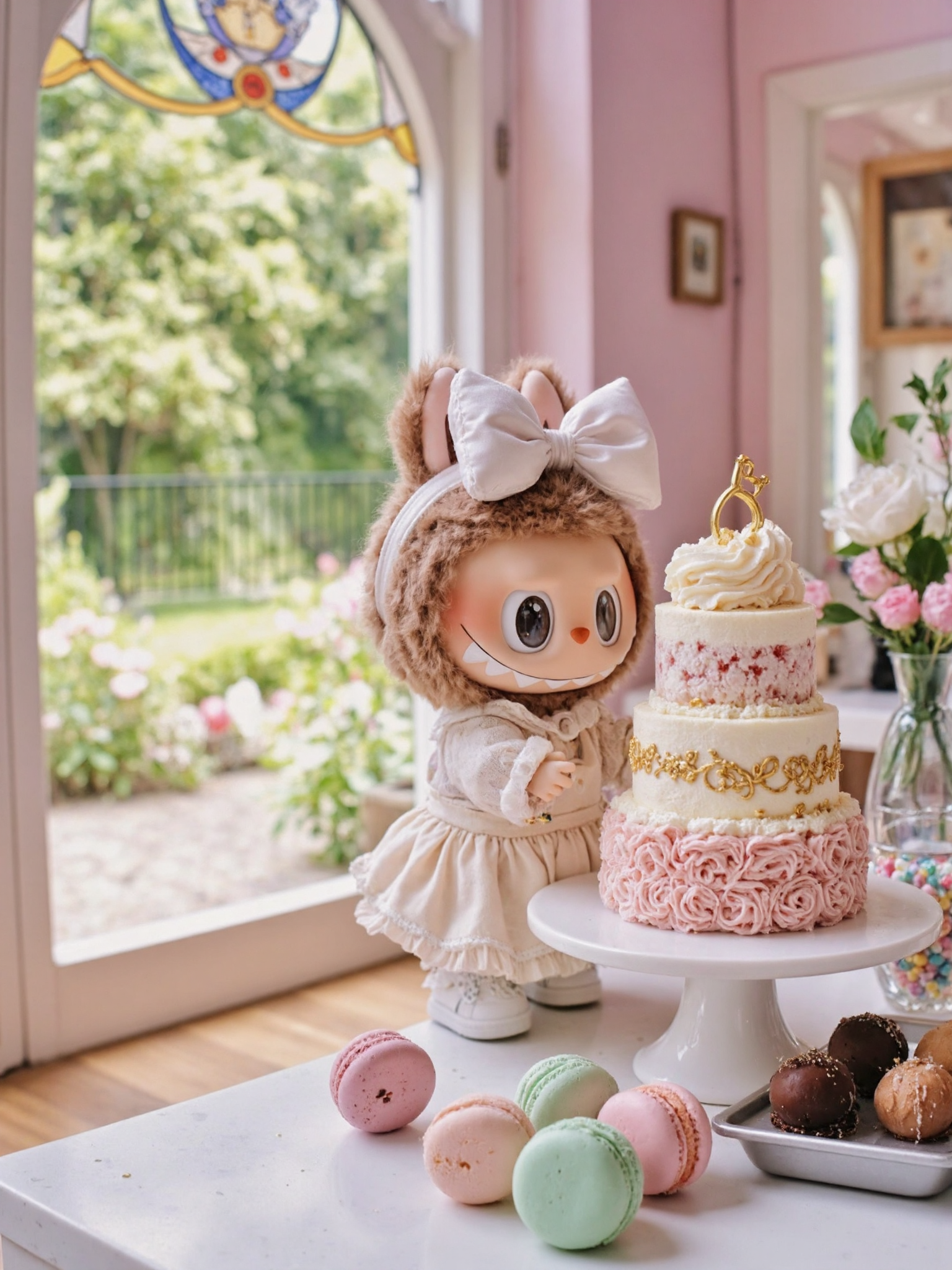 Labubu Sweet Escape Alone - Pink