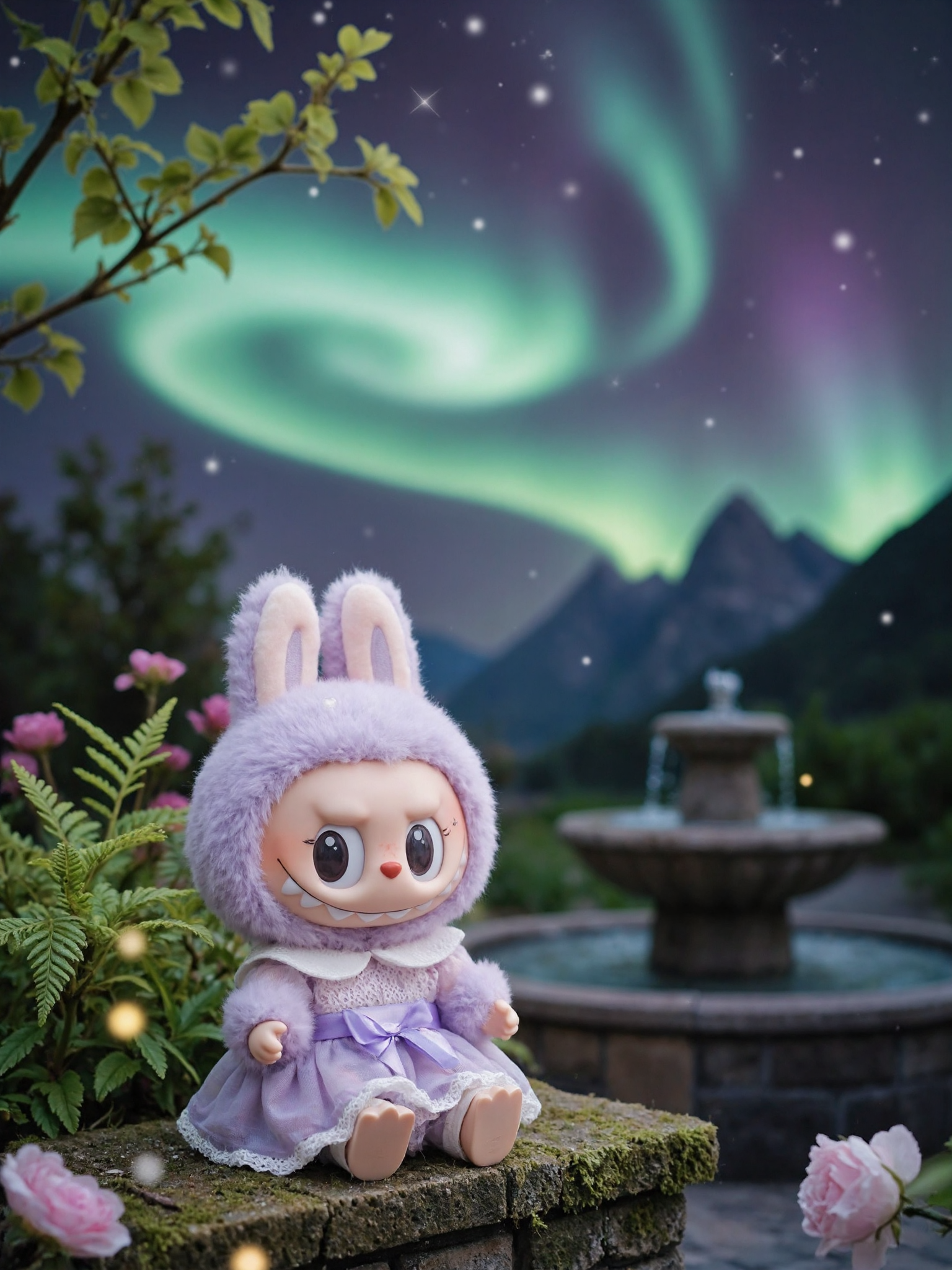 Labubu Moonlight Garden Radiance