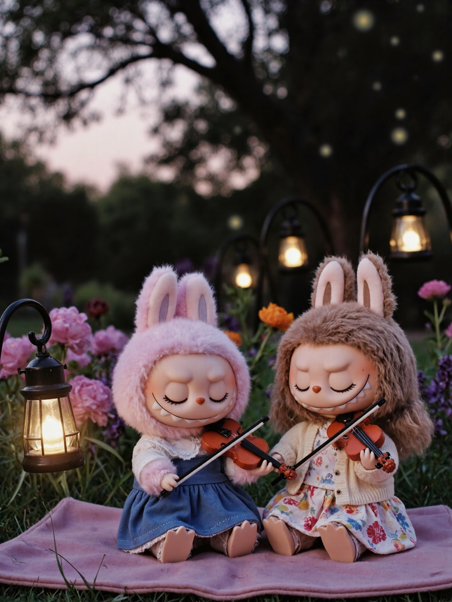 Labubu Twilight Garden Serenade