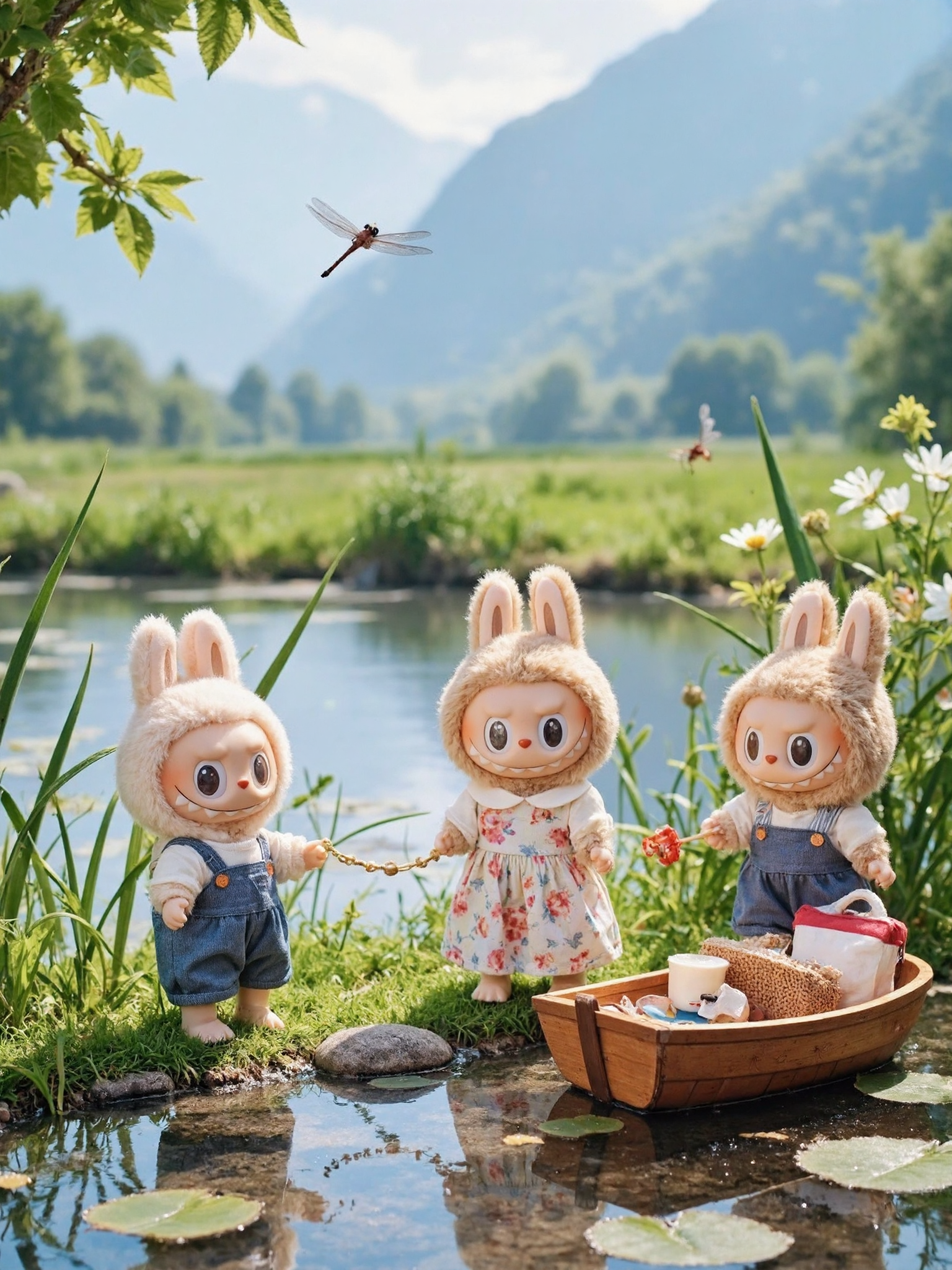 Labubu Garden Play