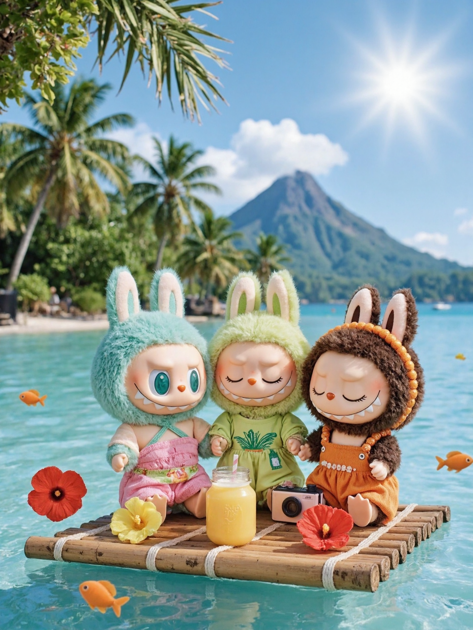 Labubu Tropical Celebration