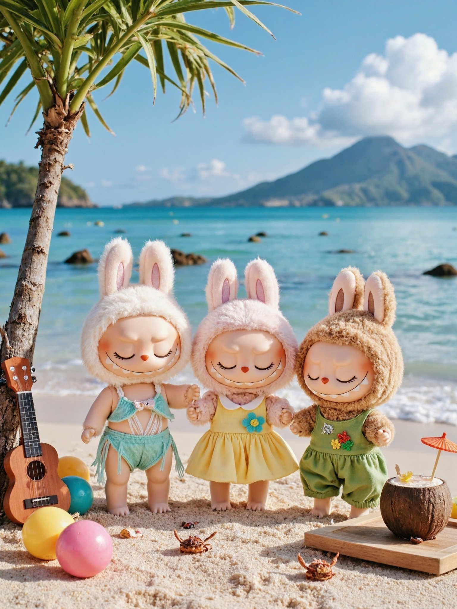 Labubu Coral Feast