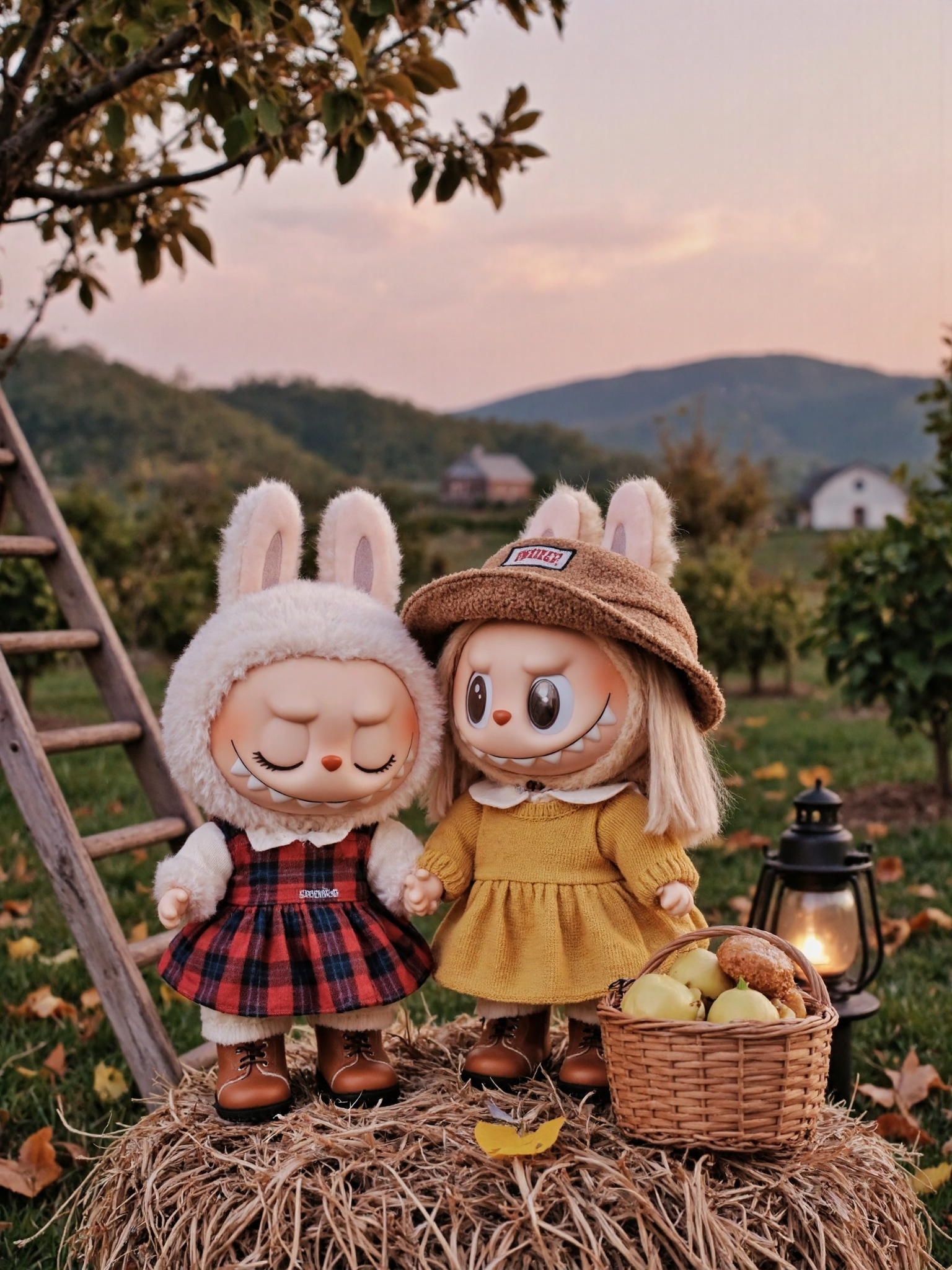 Labubu Orchard Romance