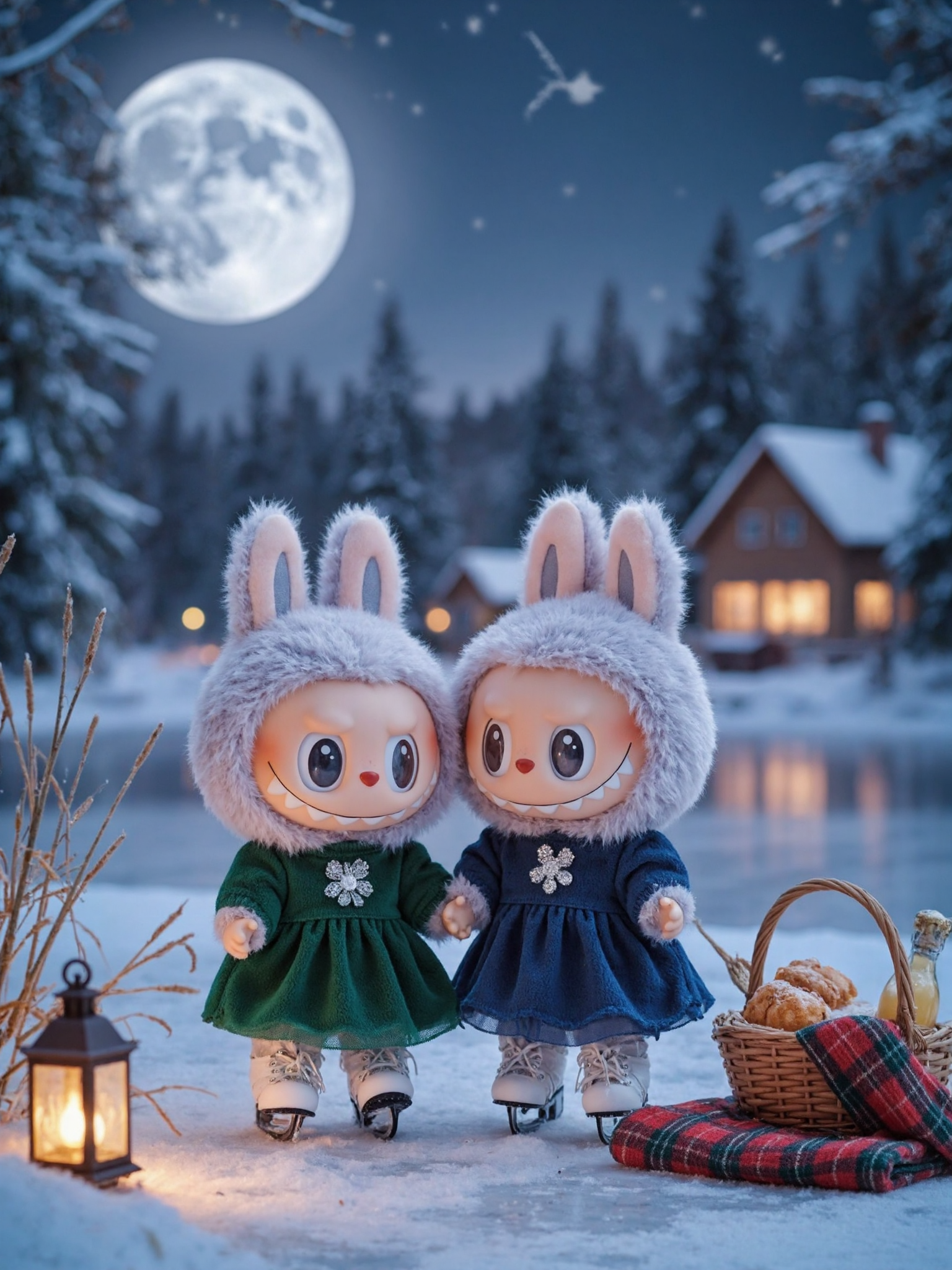 Labubu Moonlit Romance