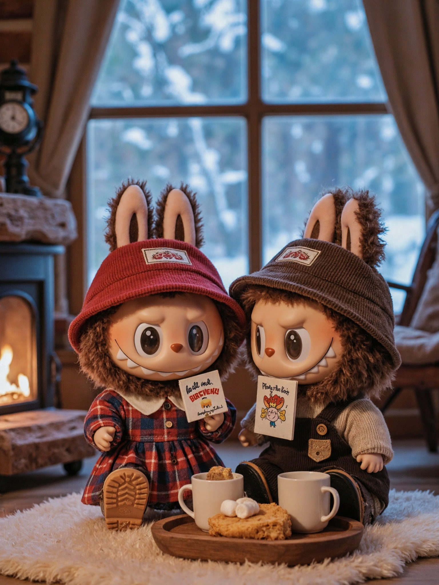 Labubu Cozy Duet