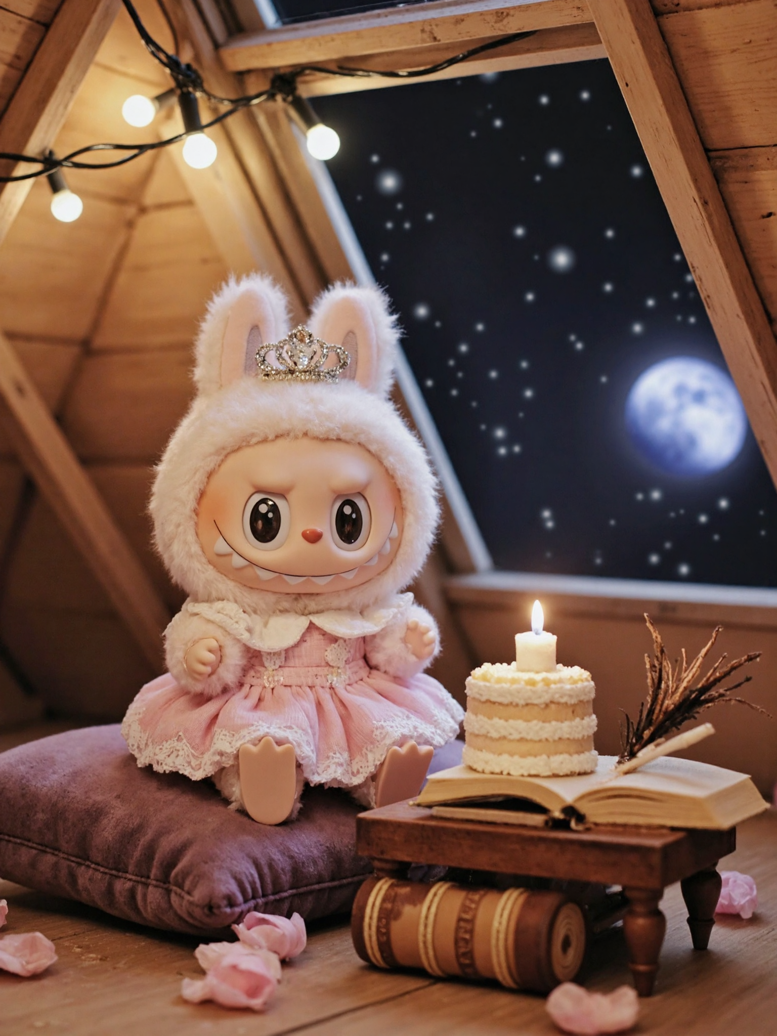Labubu Alone Celebration