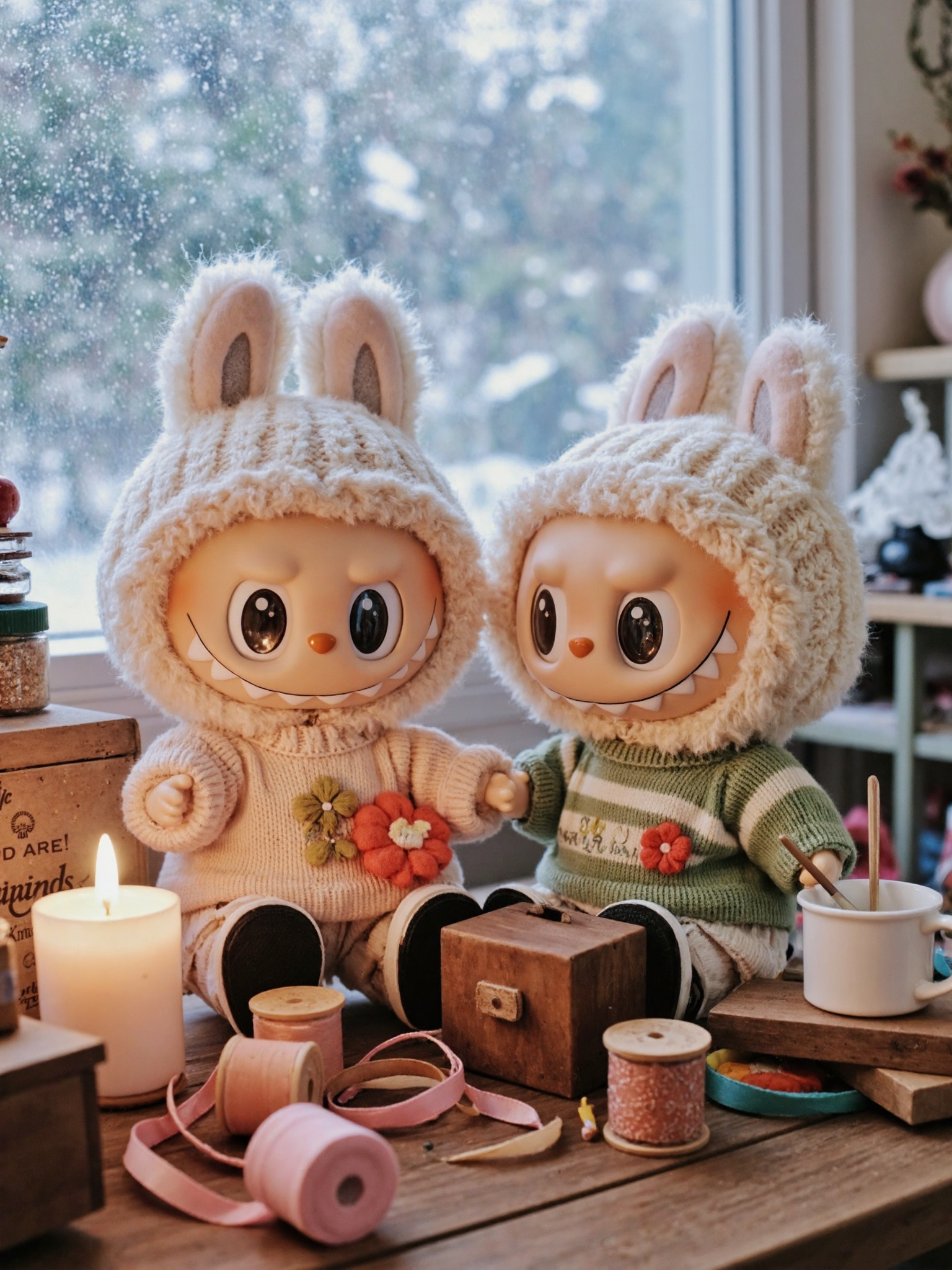 Labubu Warm Gift Making Corner