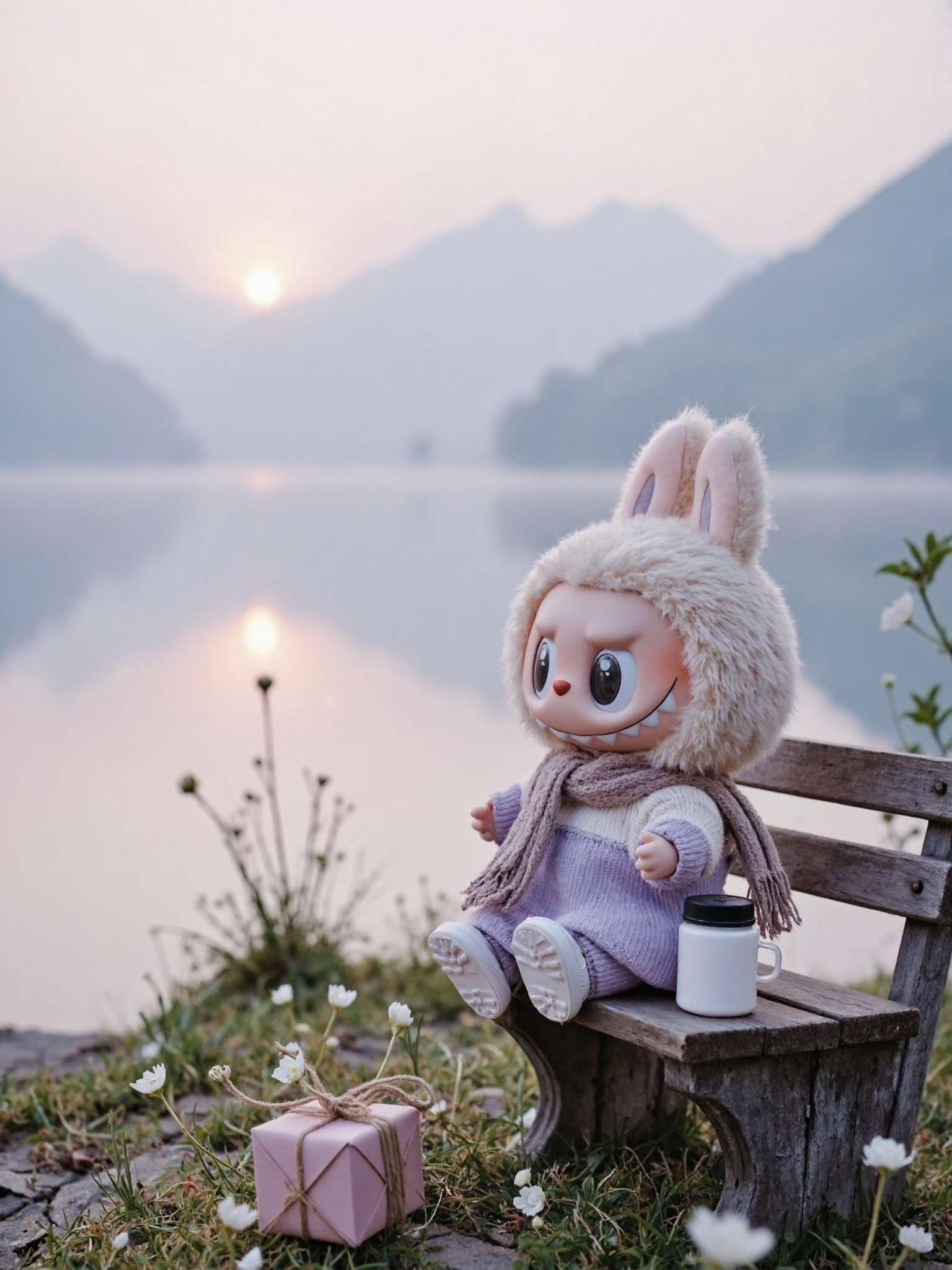 Labubu Serene Reflection